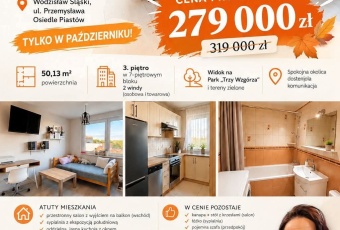 Mieszkanie M3 na spzredaż